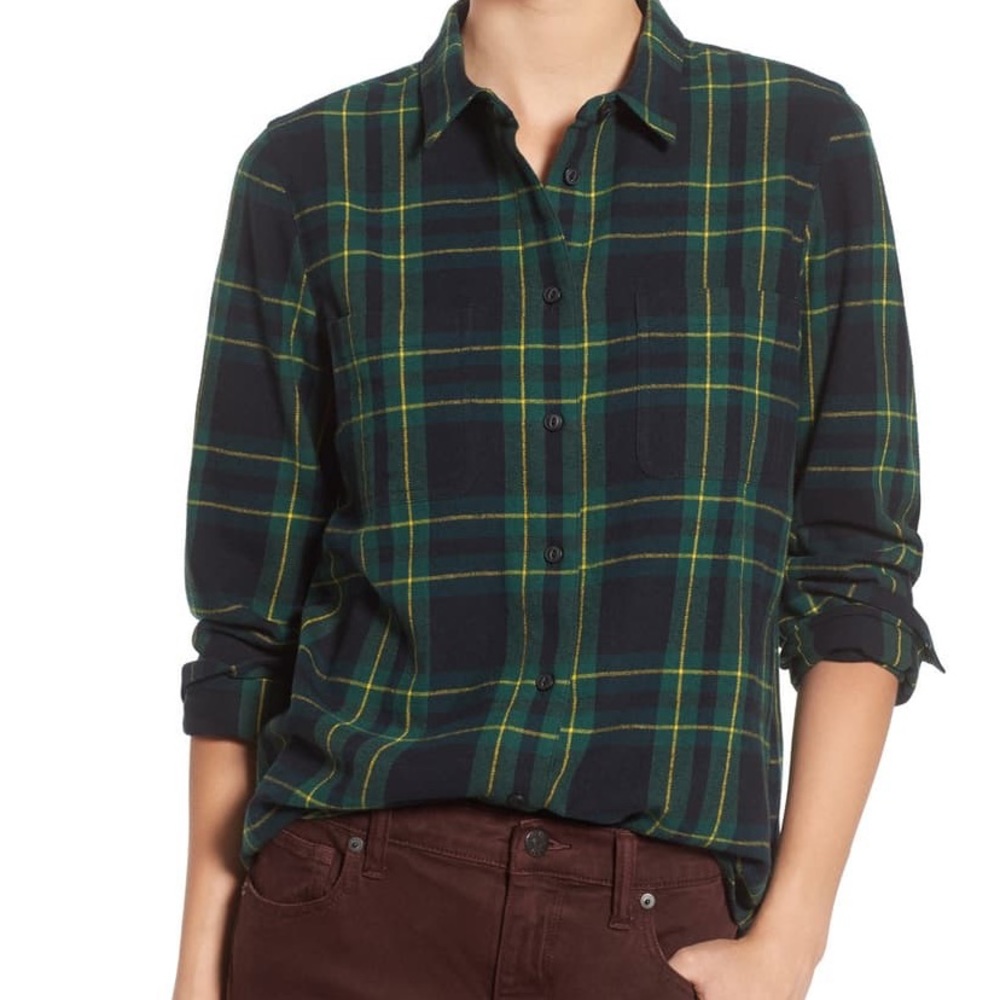 Madewell Ex-Boyfriend Flannel - Barlow Plaid